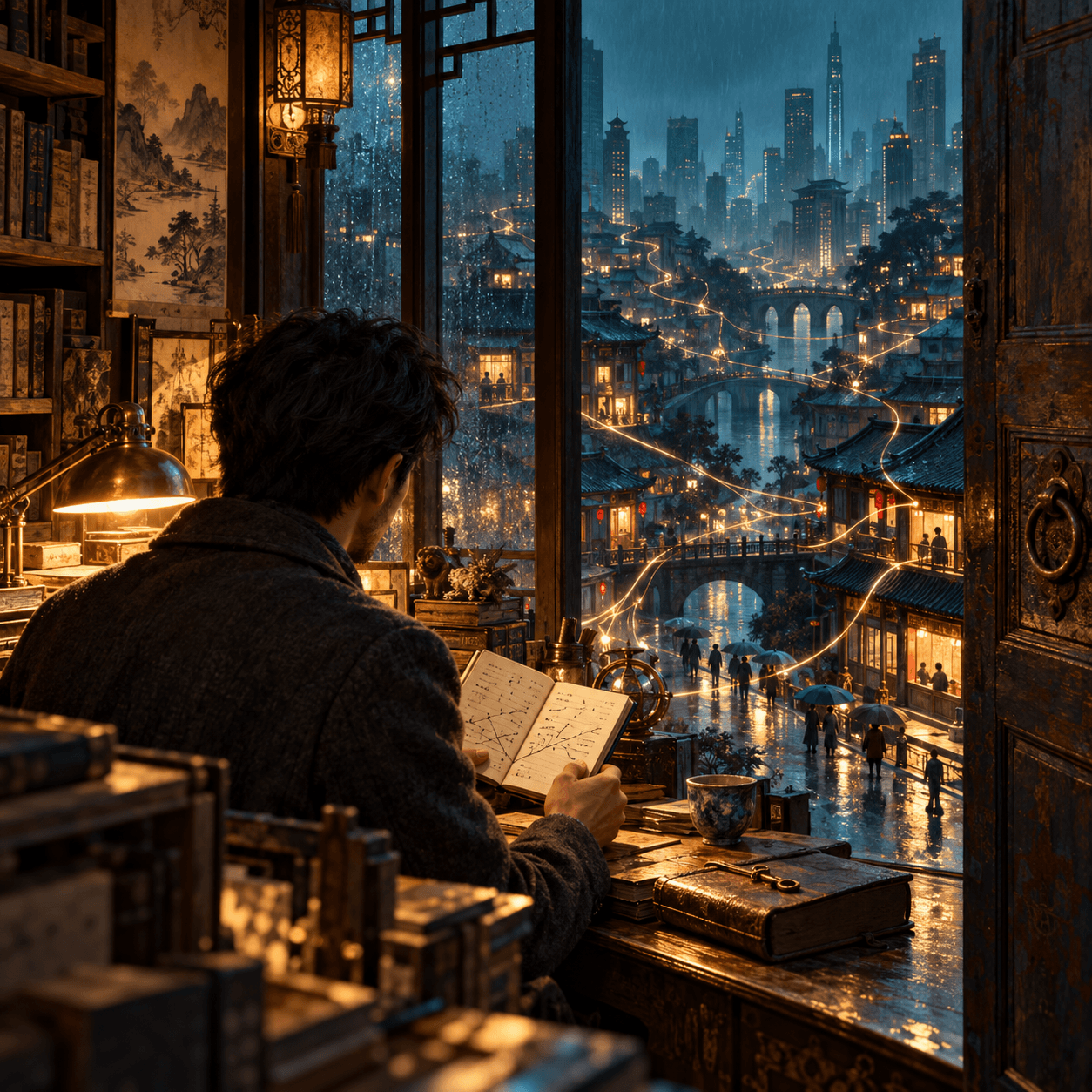 《灵魂的物理学》短剧与影像叙事的创作方向概念视觉